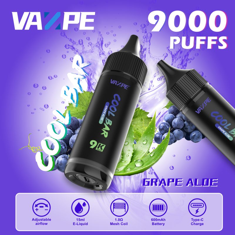 Vazpe Cool Bar 9K Grape Aloe
