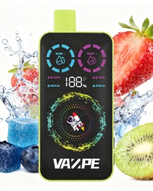 VAZPE Ultra 40K Blue Razz Gummy Bear in Strawberry Kiwi