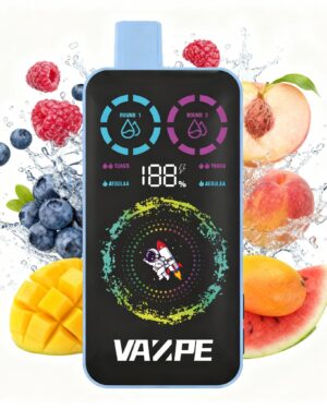 VAZPE Ultra 40K Blueberry Raspberry in Peach Mango Watermelon