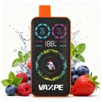 VAZPE Ultra 40K Blueberry Strawberry Menthol and Blueberry Raspberry Menthol