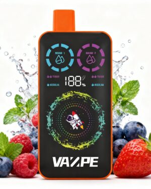 VAZPE Ultra 40K Blueberry Strawberry Menthol in Blueberry Raspberry Menthol