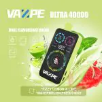 VAZPE Ultra 40K Fizzy Lemon & Lime in Watermelon Fresh Mint