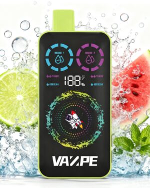 VAZPE Ultra 40K Fizzy Lemon & Lime in Watermelon Fresh Mint