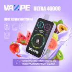 VAZPE Ultra 40K Strawberry Watermelon in Kiwi Passion Fruit Guava