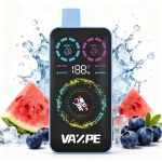 VAZPE Ultra 40K Watermelon Ice and Blue Razz Ice