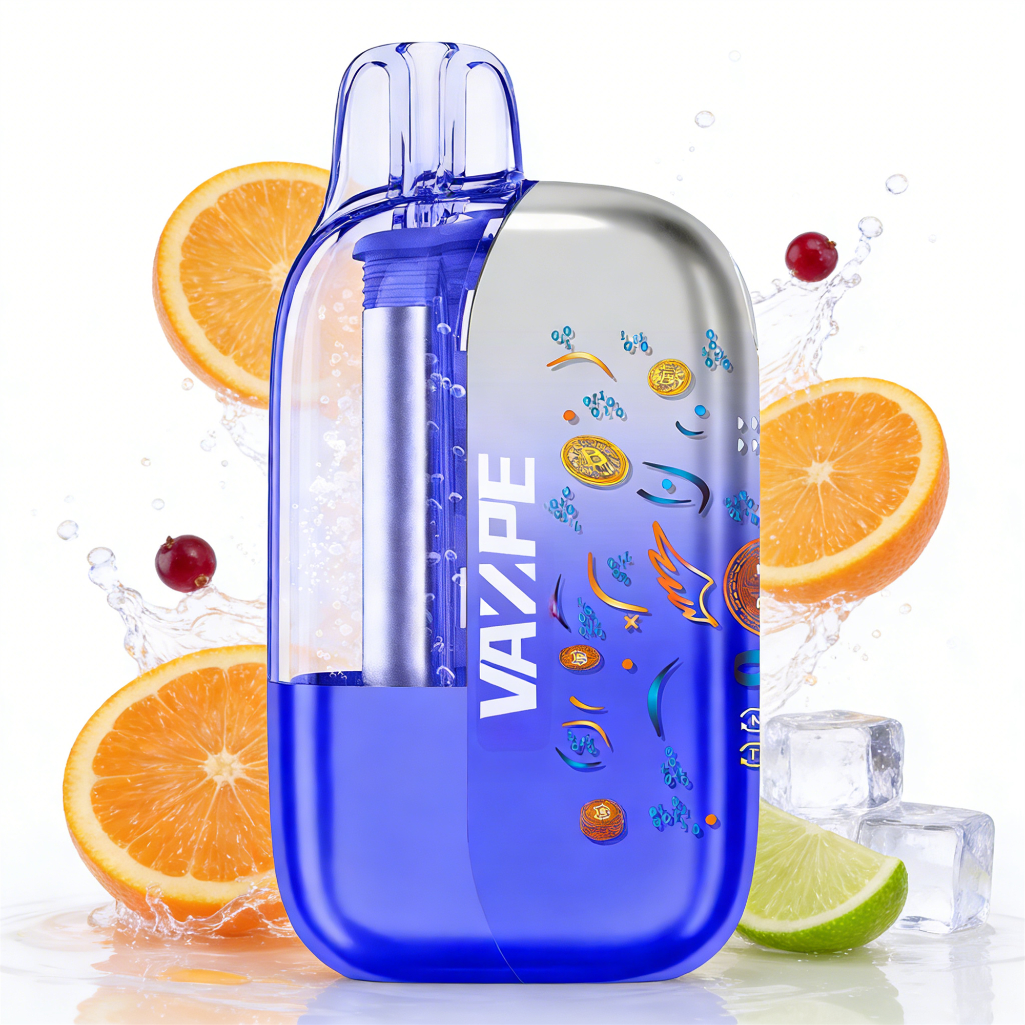VAZPE BTC 35K Orange Cranberry Lime Ice