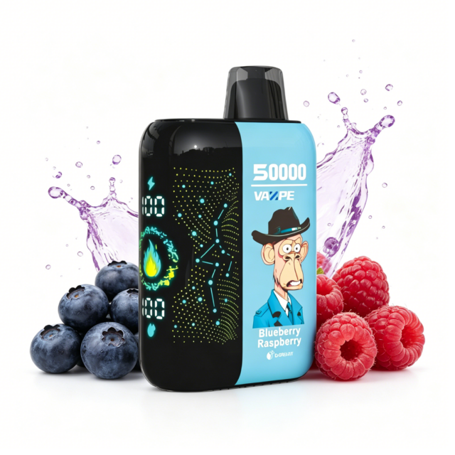 VAZPE Starry 50K VAPE Blueberry Raspberry